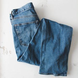 Men's Old Navy Straight Leg Zip Fly Blue Jeans Size 30 x 32